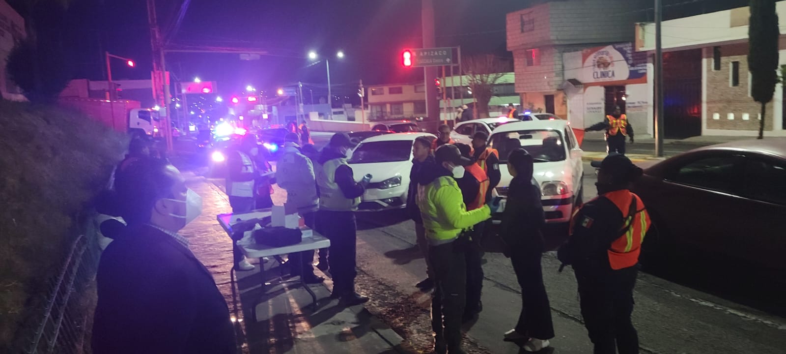 Continúa operativo alcoholímetro en la capital; el objetivo es brindar seguridad a los connductores